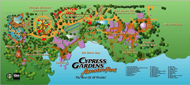 Cypress Gardens Adventure Park - Florida Amusement Parks .com