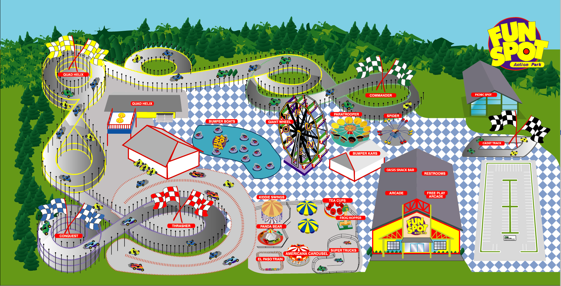 26 Map Of Us Amusement Parks - Online Map Around The World